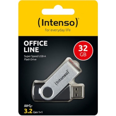 Intenso 32GB USB 3.2 Stick Ασημί
