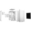 Be Quiet Pure Base 501 Midi Tower Κουτί Υπολογιστή με Πλαϊνό Παράθυρο Airflow Window White