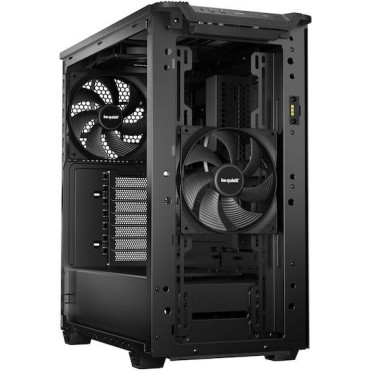 Be Quiet Pure Base 501 DX Gaming Midi Tower Κουτί Υπολογιστή με Πλαϊνό Παράθυρο και RGB Φωτισμό Μαύρο