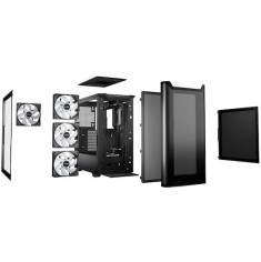 Be Quiet Pure Base 501 DX Gaming Midi Tower Κουτί Υπολογιστή με Πλαϊνό Παράθυρο και RGB Φωτισμό Μαύρο