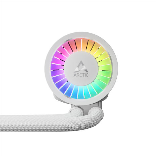 Arctic Liquid Freezer III Pro 360 A-RGB Υδρόψυξη Επεξεργαστή Τριπλού Ανεμιστήρα 120mm για Socket AM4/AM5/1700 Λευκή