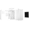 Be Quiet Pure Base 501 DX Gaming Midi Tower Κουτί Υπολογιστή με Πλαϊνό Παράθυρο και RGB Φωτισμό Λευκό