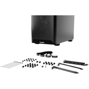 Be Quiet Pure Base 501 LX Gaming Midi Tower Κουτί Υπολογιστή με Πλαϊνό Παράθυρο και RGB Φωτισμό Μαύρο
