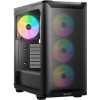 Be Quiet Pure Base 501 LX Gaming Midi Tower Κουτί Υπολογιστή με Πλαϊνό Παράθυρο και RGB Φωτισμό Μαύρο
