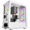 Be Quiet Pure Base 501 LX Gaming Midi Tower Κουτί Υπολογιστή με Πλαϊνό Παράθυρο και RGB Φωτισμό Λευκό
