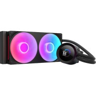 NZXT Kraken Plus 240 RGB Υδρόψυξη Επεξεργαστή Διπλού Ανεμιστήρα 120mm για Socket AM4/AM5/1700/1200/115x