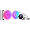 NZXT Kraken Plus RGB Υδρόψυξη Επεξεργαστή Διπλού Ανεμιστήρα 120mm για Socket AM4/AM5/1700/1200/115x Λευκή