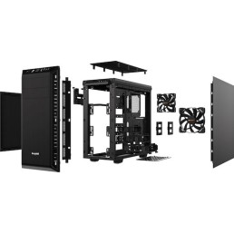 Be Quiet Pure Base 600 Midi Tower Κουτί Υπολογιστή Μαύρο