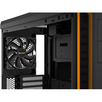 Be Quiet Pure Base 600 Window Gaming Midi Tower Κουτί Υπολογιστή Πορτοκαλί