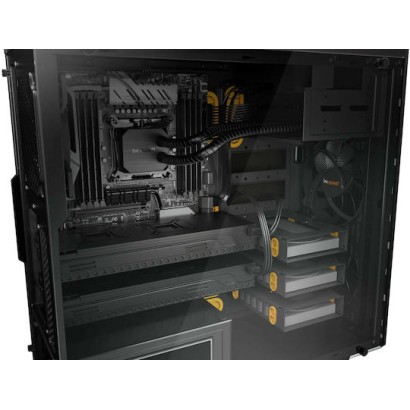 Be Quiet Pure Base 600 Window Gaming Midi Tower Κουτί Υπολογιστή Πορτοκαλί