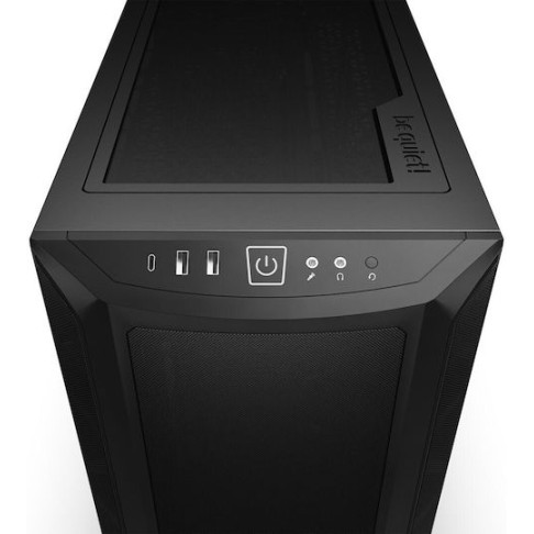 Be Quiet Shadow Base 800 Gaming Full Tower Κουτί Υπολογιστή με Πλαϊνό Παράθυρο Μαύρο