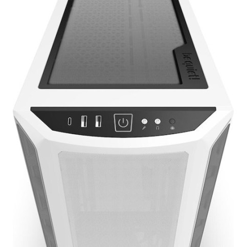 Be Quiet Shadow Base 800 DX Gaming Midi Tower Κουτί Υπολογιστή με Πλαϊνό Παράθυρο και RGB Φωτισμό Λευκό