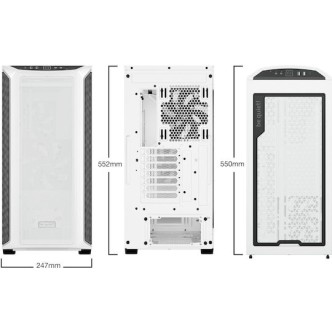 Be Quiet Shadow Base 800 DX Gaming Midi Tower Κουτί Υπολογιστή με Πλαϊνό Παράθυρο και RGB Φωτισμό Λευκό