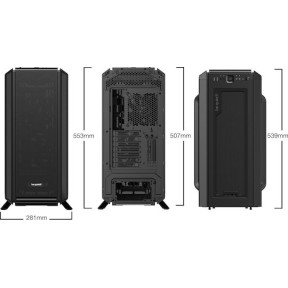 Be Quiet Silent Base 802 Midi Tower Κουτί Υπολογιστή Μαύρο