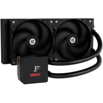 Enermax LIQMAX IV 240 Υδρόψυξη Επεξεργαστή Διπλού Ανεμιστήρα 120mm για Socket AM4/AM5/1700/115x
