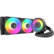 Arctic Freezer III Pro 240 Υδρόψυξη Επεξεργαστή Διπλού Ανεμιστήρα 120mm για Socket AM4/AM5/1700 με ARGB Φωτισμό