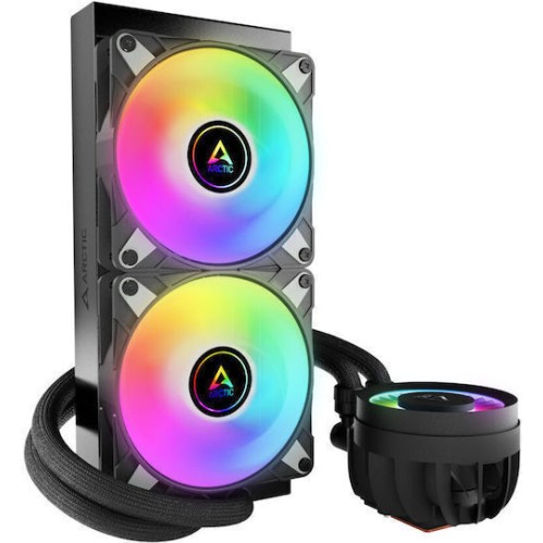 Arctic Freezer III Pro 240 Υδρόψυξη Επεξεργαστή Διπλού Ανεμιστήρα 120mm για Socket AM4/AM5/1700 με ARGB Φωτισμό