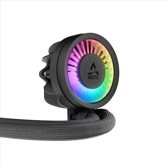Arctic Freezer III Pro 240 Υδρόψυξη Επεξεργαστή Διπλού Ανεμιστήρα 120mm για Socket AM4/AM5/1700 με ARGB Φωτισμό