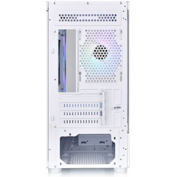 Thermaltake View 170 TG Gaming Micro Tower Κουτί Υπολογιστή με Πλαϊνό Παράθυρο και RGB Φωτισμό Λευκό