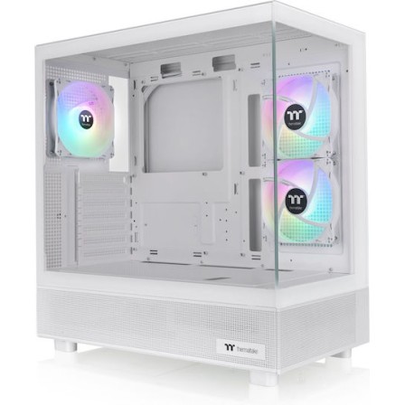 Thermaltake View 270 Plus TG ARGB Midi Tower Κουτί Υπολογιστή με Πλαϊνό Παράθυρο Snow
