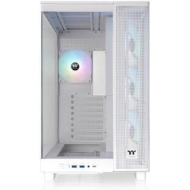 Thermaltake View 380 XL TG ARGB Gaming Midi Tower Κουτί Υπολογιστή με Πλαϊνό Παράθυρο Snow White