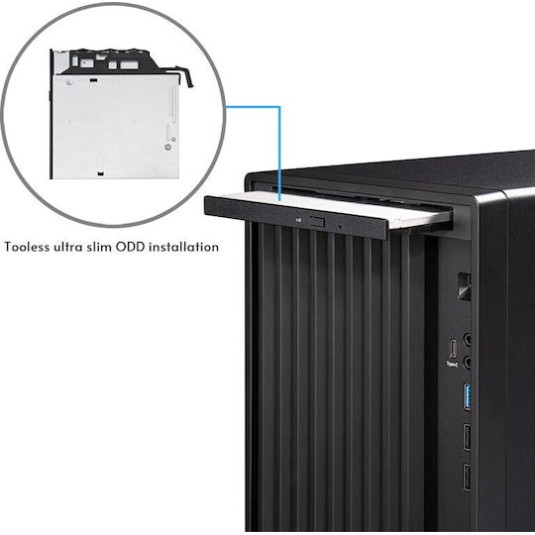 Chieftec BS-20B-OP Midi Tower Κουτί Υπολογιστή Μαύρο