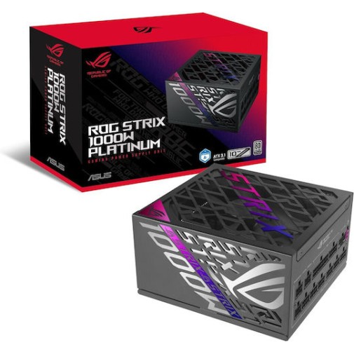 Asus ROG STRIX 1000 1000W Μαύρο Τροφοδοτικό Υπολογιστή Full Modular 80 Plus Titanium