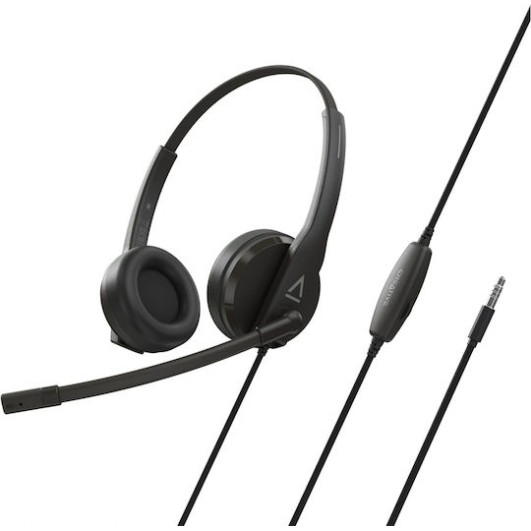 Creative HS-230 On Ear Multimedia Ακουστικά με μικρόφωνο και σύνδεση 3.5mm Jack / USB-A