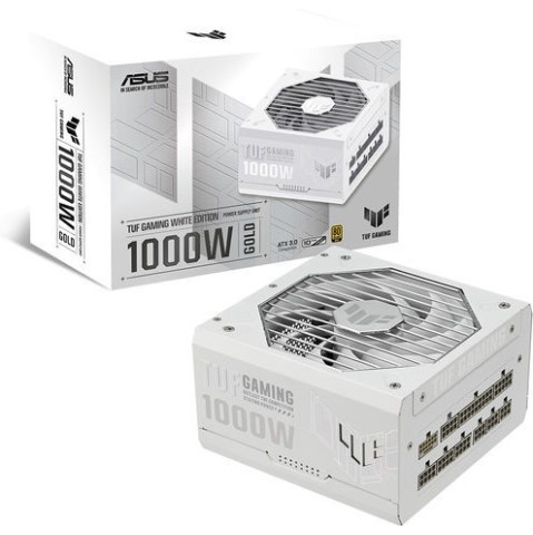 Asus TUF Gaming 1000 1000W Λευκό Τροφοδοτικό Υπολογιστή Full Modular 80 Plus Gold