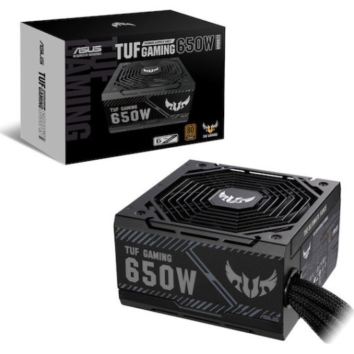 Asus TUF-GAMING-650B 650W Μαύρο Τροφοδοτικό Υπολογιστή Full Wired 80 Plus Bronze