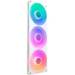 NZXT F420 RGB Case Fan 140mm με Σύνδεση 4-Pin PWM Λευκό