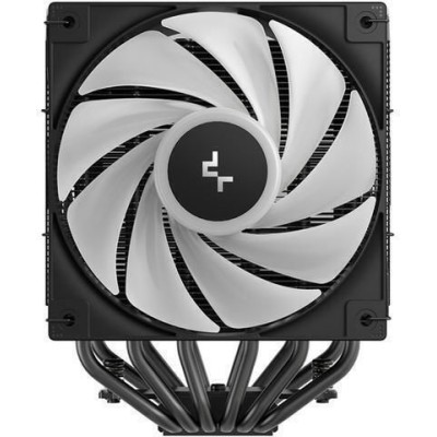 Deepcool AG620 BK ARGB V2 Ψύκτρα Επεξεργαστή Διπλού Ανεμιστήρα για Socket AM4/AM5/1200/115x/1700