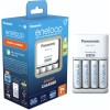 Panasonic Eneloop Advanced BQ-CC17 Φορτιστής 4 Μπαταριών Ni-MH Μεγέθους AA/AAA Σετ με 4x AA 2000mAh σε Λευκό χρώμα