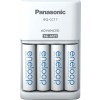 Panasonic Eneloop Advanced BQ-CC17 Φορτιστής 4 Μπαταριών Ni-MH Μεγέθους AA/AAA Σετ με 4x AA 2000mAh σε Λευκό χρώμα