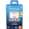Panasonic Eneloop Advanced BQ-CC17 Φορτιστής 4 Μπαταριών Ni-MH Μεγέθους AA/AAA Σετ με 4x AA 2000mAh σε Λευκό χρώμα