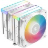 Deepcool AG620 WH ARGB V2 Ψύκτρα Επεξεργαστή Διπλού Ανεμιστήρα για Socket AM4/AM5/1200/115x/1700 Λευκή