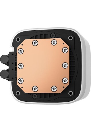 Deepcool LE240 (v2) Υδρόψυξη Επεξεργαστή Διπλού Ανεμιστήρα 120mm για Socket AM4/AM5/1700/1200 με ARGB Φωτισμό Λευκή
