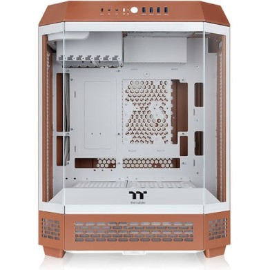Thermaltake The Tower 600 Midi Tower Κουτί Υπολογιστή με Πλαϊνό Παράθυρο Mocha Mousse