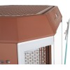 Thermaltake The Tower 600 Midi Tower Κουτί Υπολογιστή με Πλαϊνό Παράθυρο Mocha Mousse