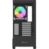 Thermaltake View 290 TG Gaming Micro Tower Κουτί Υπολογιστή με Πλαϊνό Παράθυρο και RGB Φωτισμό Μαύρο