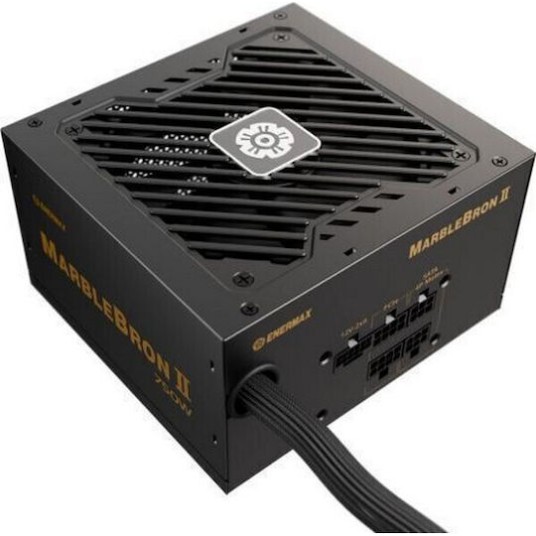 Enermax Marblebron II 750W Μαύρο Τροφοδοτικό Υπολογιστή Semi Modular 80 Plus Bronze