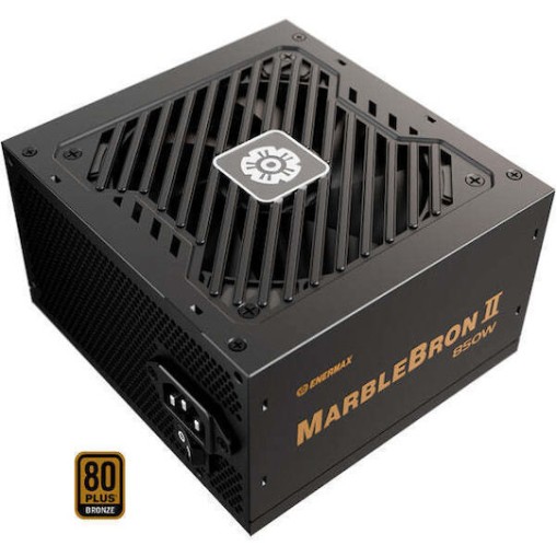 Enermax Marblebron II 850W Μαύρο Τροφοδοτικό Υπολογιστή Semi Modular 80 Plus Bronze