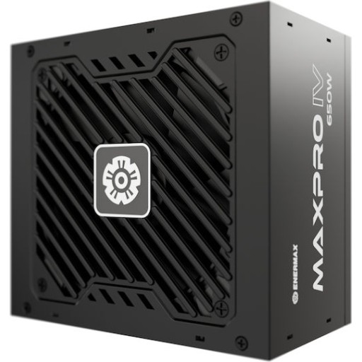Enermax MAXPRO IV 650W Μαύρο Τροφοδοτικό Υπολογιστή Full Wired 80 Plus Standard
