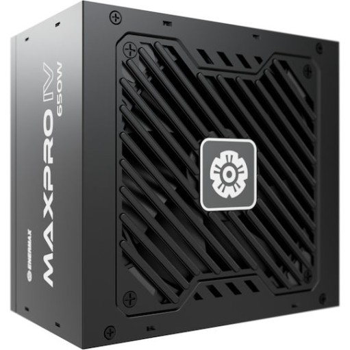 Enermax MAXPRO IV 650W Μαύρο Τροφοδοτικό Υπολογιστή Full Wired 80 Plus Standard