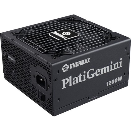 Enermax PlatiGemini 1200W Μαύρο Τροφοδοτικό Υπολογιστή Full Wired 80 Plus Platinum