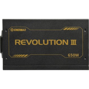 Enermax Revolution III 650W Μαύρο Τροφοδοτικό Υπολογιστή Full Modular 80 Plus Gold