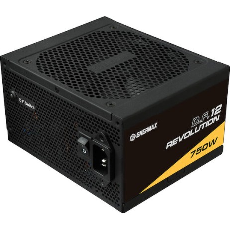 Enermax Revolution D.F.12 750W Μαύρο Τροφοδοτικό Υπολογιστή Full Modular 80 Plus Gold