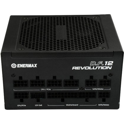 Enermax Revolution D.F.12 850W Μαύρο Τροφοδοτικό Υπολογιστή Full Modular 80 Plus Gold