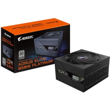Gigabyte Aorus Elite P850W 850W Μαύρο Τροφοδοτικό Υπολογιστή Full Modular 80 Plus Platinum