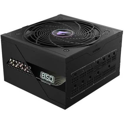 Gigabyte Aorus Elite P850W 850W Μαύρο Τροφοδοτικό Υπολογιστή Full Modular 80 Plus Platinum